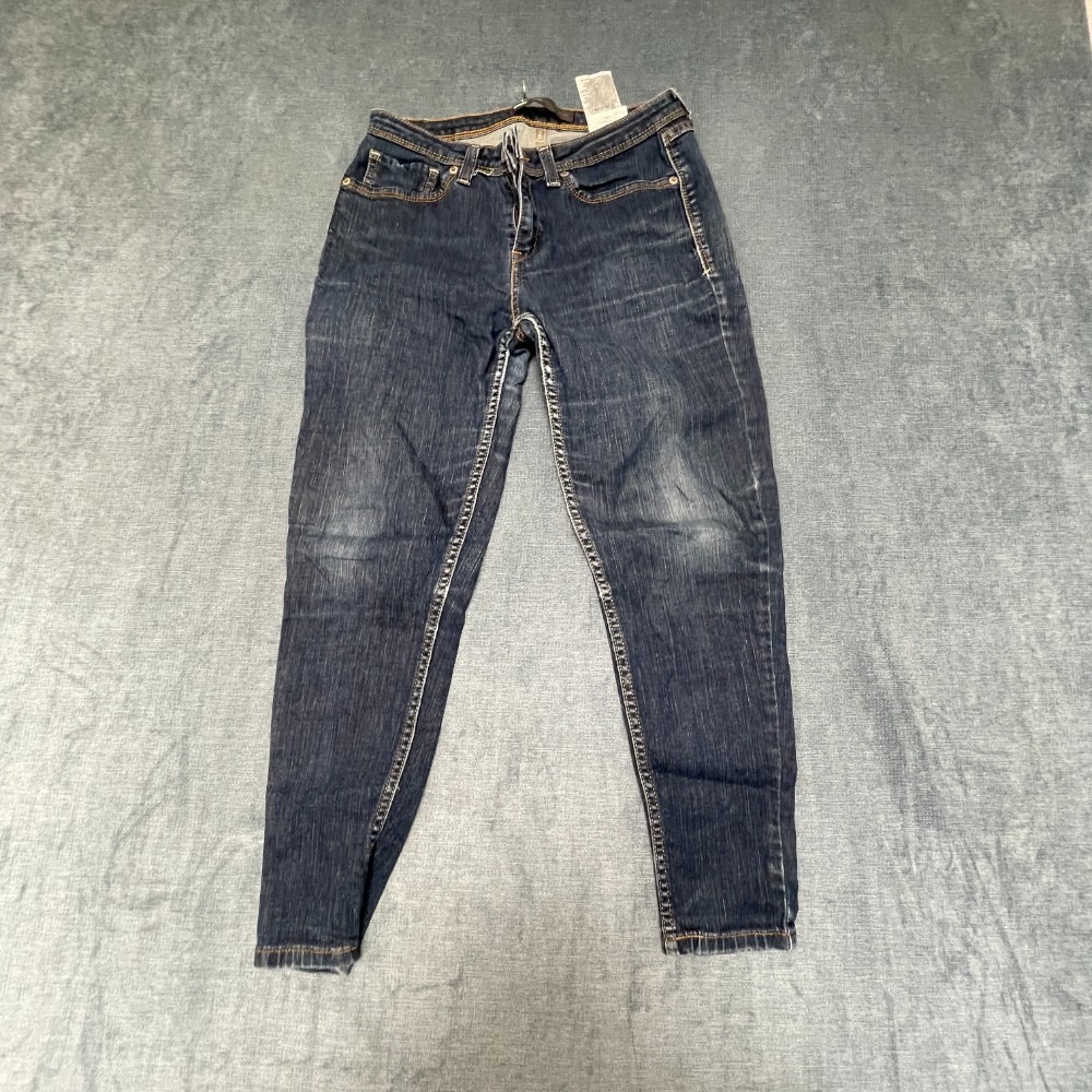 Levi's Legging Jeans Womens 25x24.5 Blue Denim Skinny Leg Medium Wash 5 Pockets